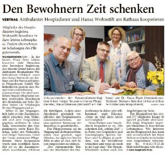 06.04.2019 Kooperaation mit der HANSA Gruppe
