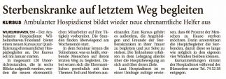 Wilhelmshavener Zeitung vom 29.09.2015